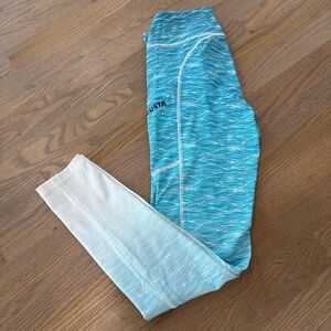 Costa Del Mar Coastal Performance Printed Leggings Size M